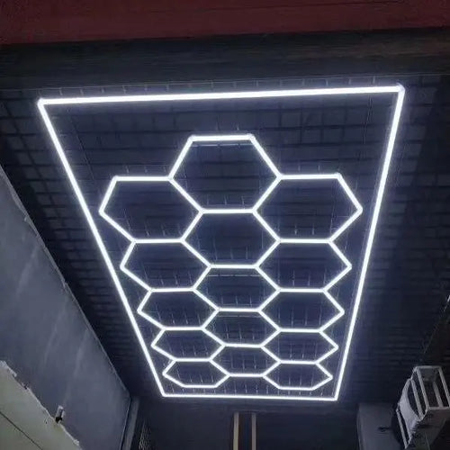 Iluminación LED de 15 hexágonos para garaje YOULED Ma boutique